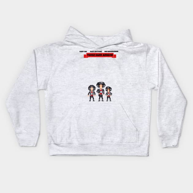 Those Darn Amigos Kids Hoodie by TommySniderArt